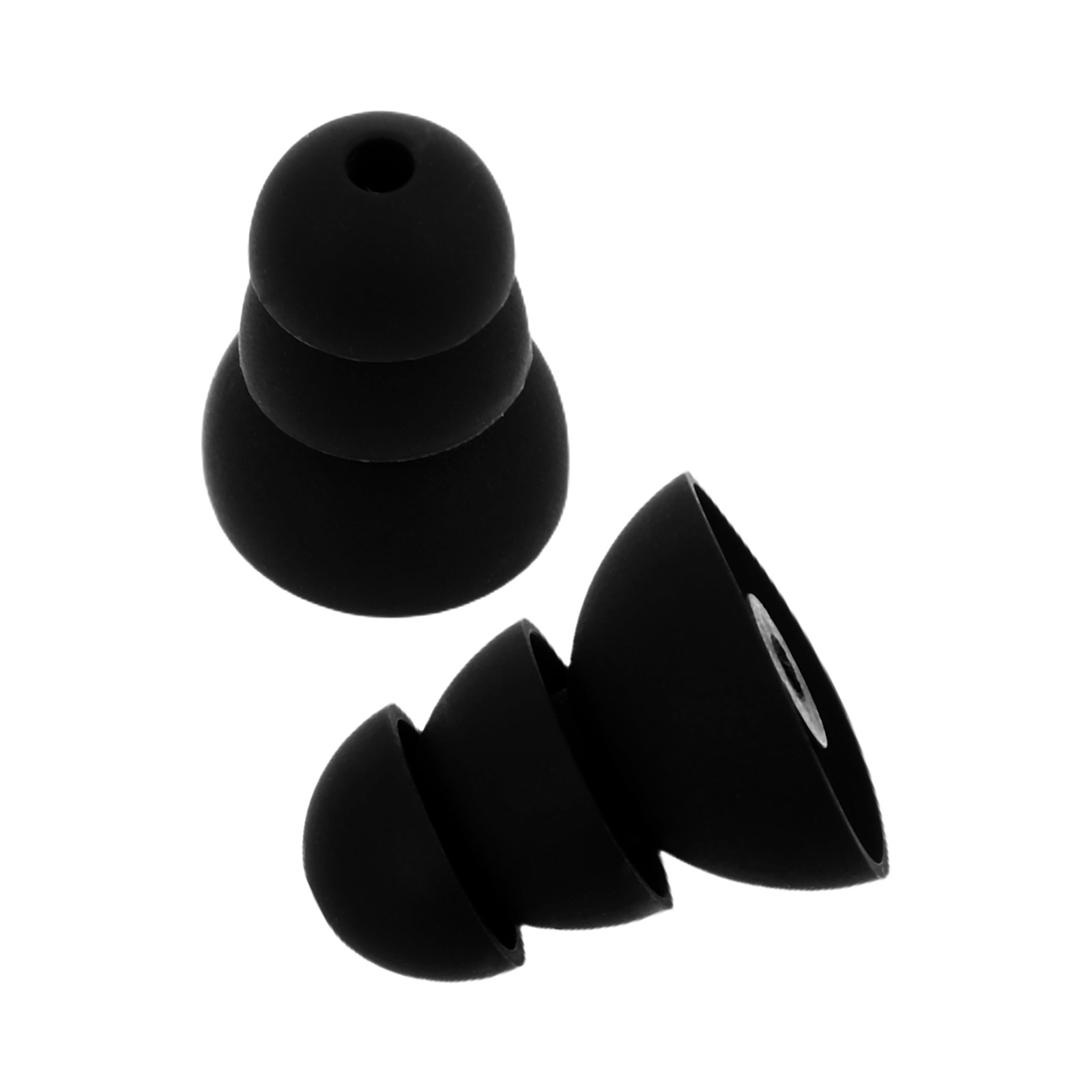 Silicone Ear Tip Replacement - 2 stuks Zachte siliconen vervangende oordopjes