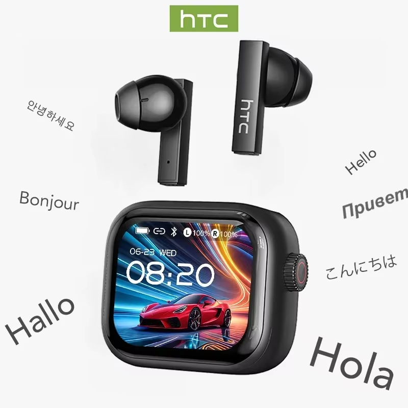 Wireless Earbuds Tws - [Ultra HD-scherm] HTC NE40 oordopjes, Bluetooth