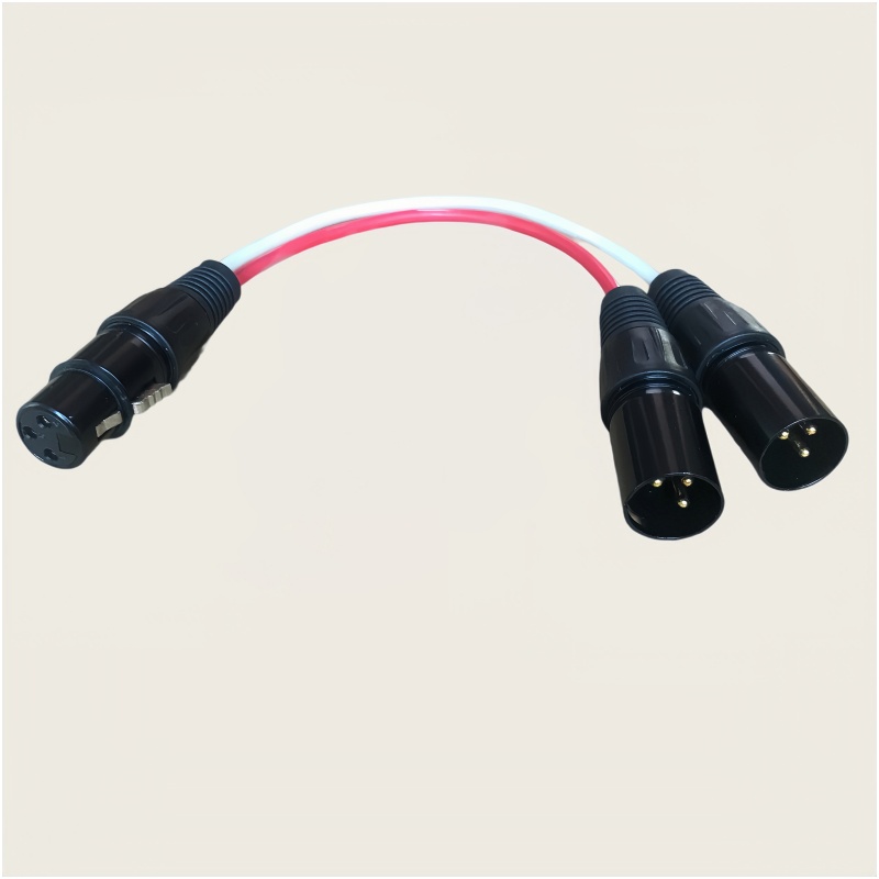 Audio XLR Y-splitter (4 specif - Audio Splitter Y recensie en prijs