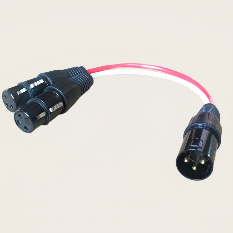 Audio XLR Y-splitter (4 specif - Audio Splitter Y recensie en prijs