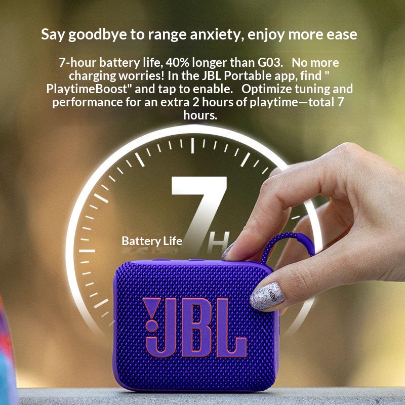 JBL GO4: ultradraagbare draadl - Jbl Speaker Go 4 recensie en prijs