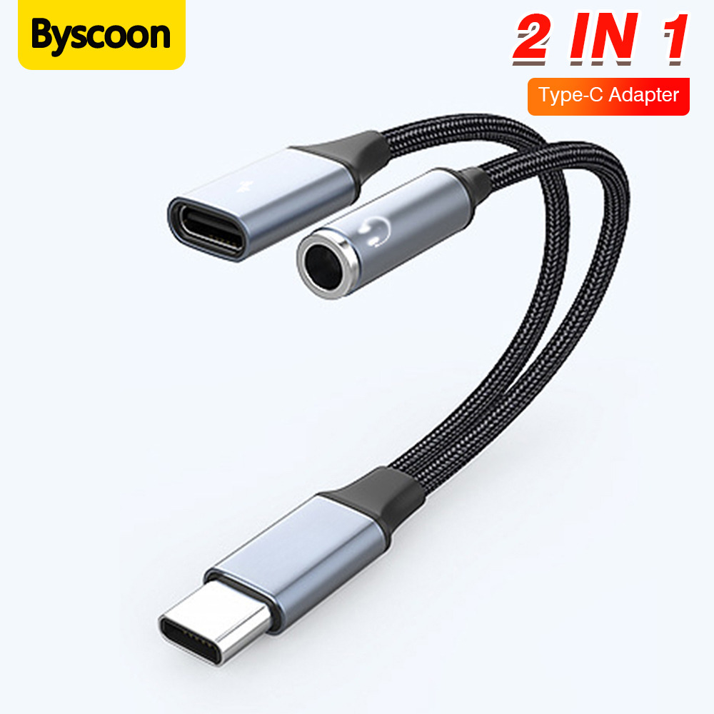 2-in-1 Type-C naar Type-C 3.5m - Earphone Splitter Jack recensie en prijs