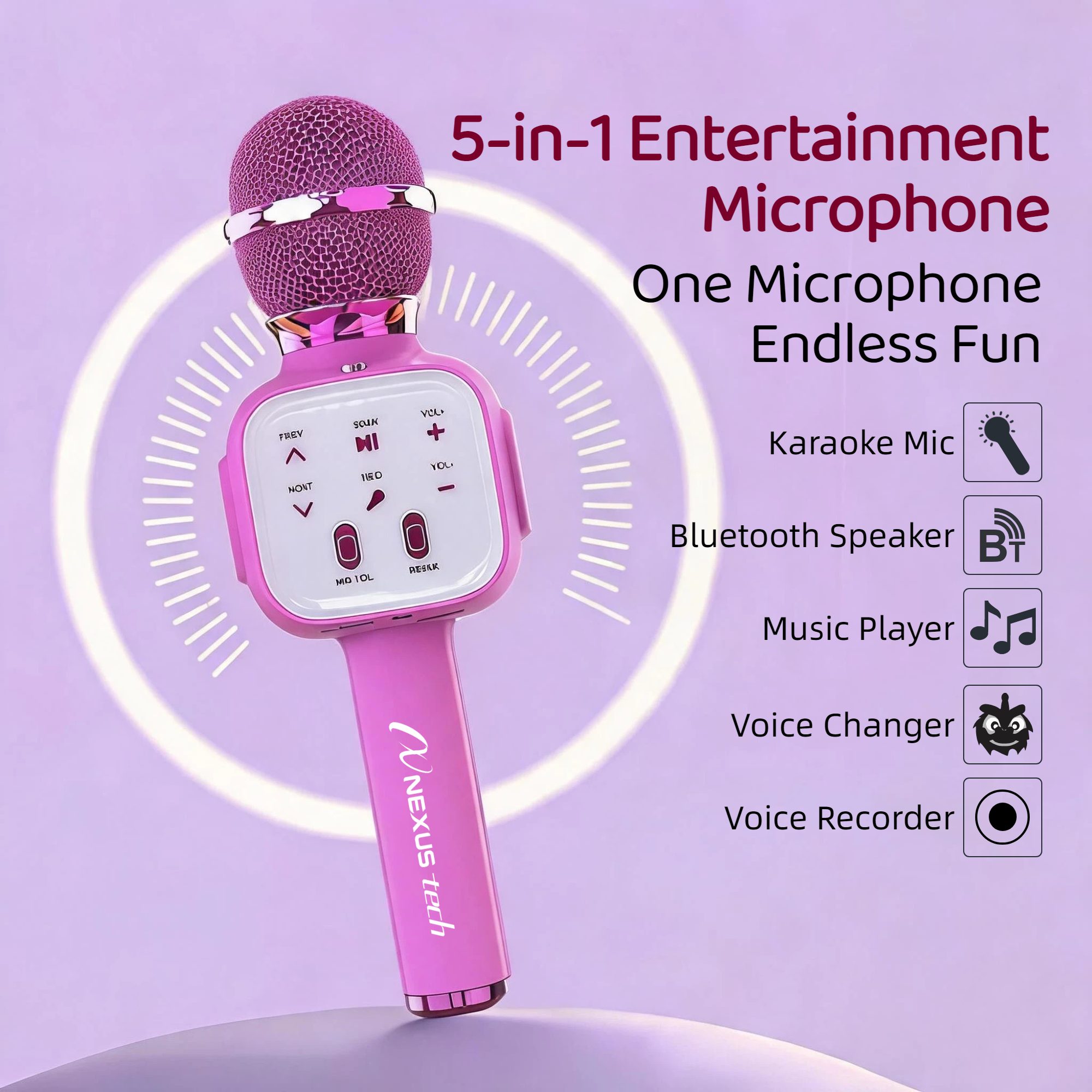 Draadloze Bluetooth 5.2 Karaok - Shure Mic Sm58 recensie en prijs