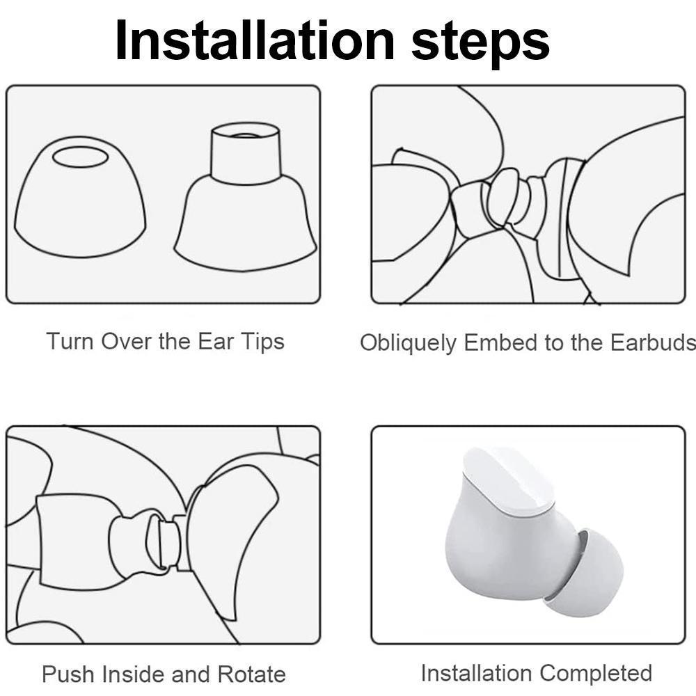 Voor Beats Studio Buds XDcase  - Silicone Ear Tip Replacement recensie en prijs